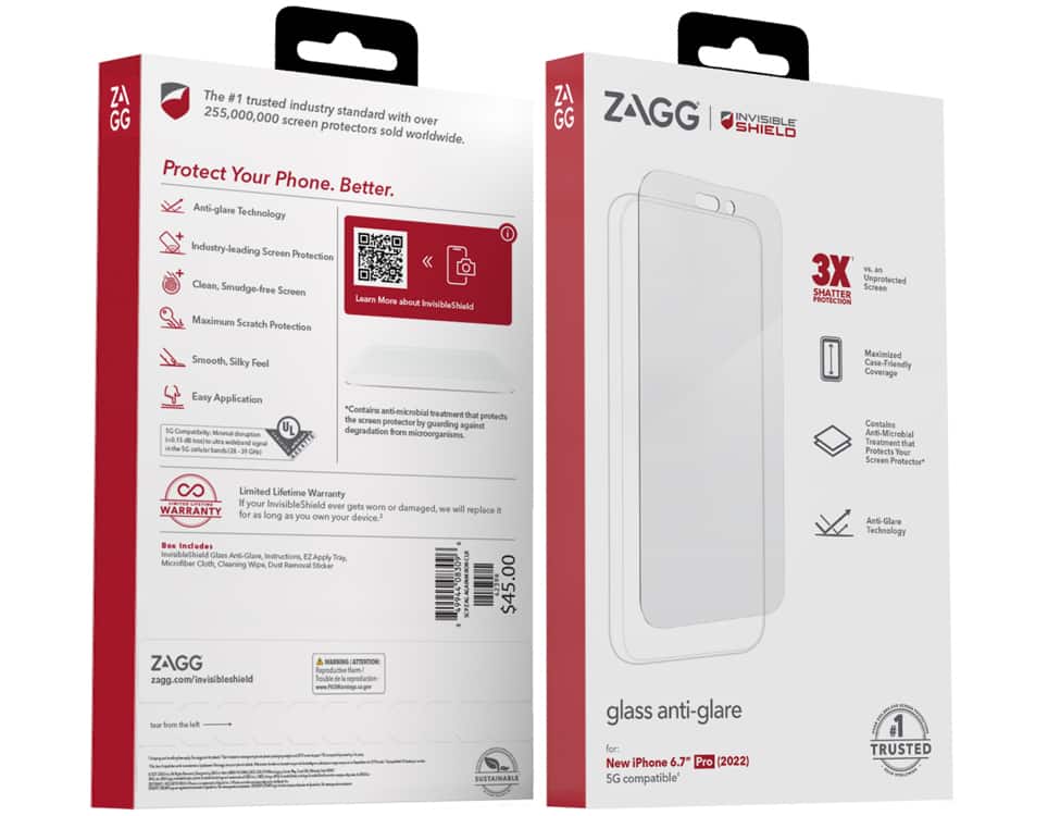 Protector para pantalla Zagg Glass Elite para Apple iPad 10.ª gen. (2022) -  AT&T
