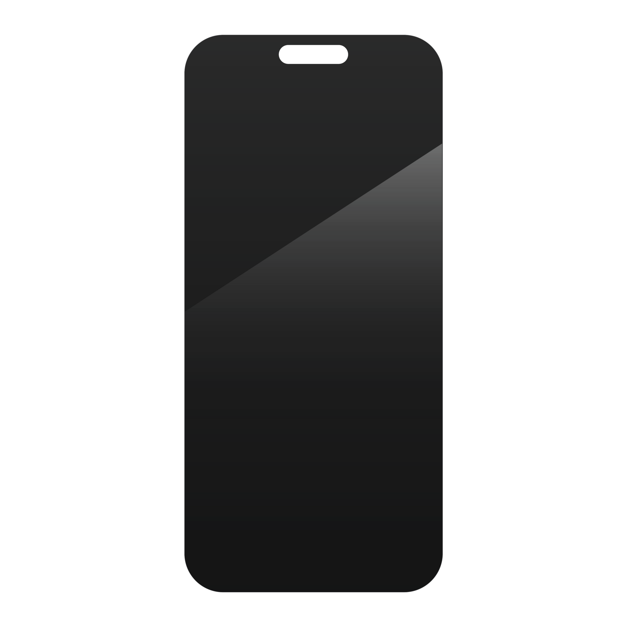 Zagg Invisible Shield Glass Privacy Antimicrobial Screen Protector - iPhone 16 Pro Max - Clear  (Product view 5)