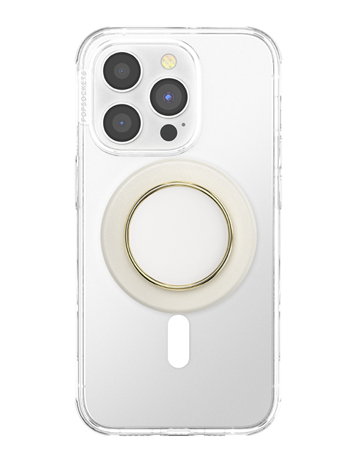 PopSockets PopGrip para MagSafe, coco blanco cremoso (consulta de producto 3)