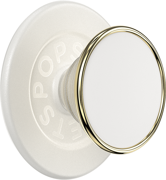 PopSockets PopGrip for MagSafe - White Coconut Creme  (Product view 1)