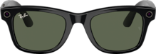 Gafas inteligentes Ray-Ban Meta Wayfarer grandes, negro brillante