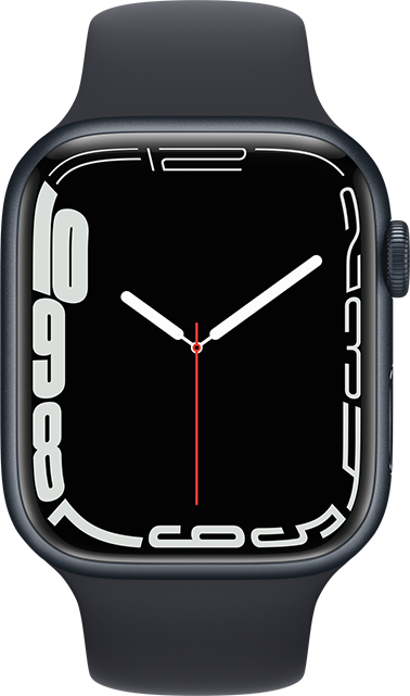 Apple Watch Series 7（GPSモデル）45mm ミッドナイトア