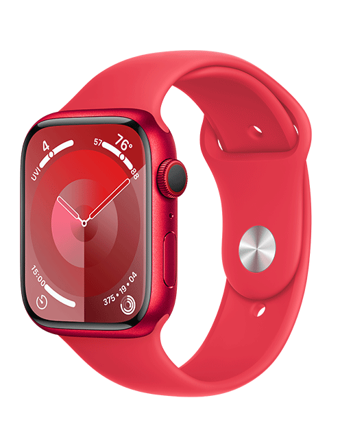 Apple Watch Series 9 45mm - PRODUCT RED Aluminum Sport S-M  (Product view 2)