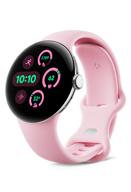 Google Pixel Watch 3 41mm - Rose Quartz  (Product view 3)