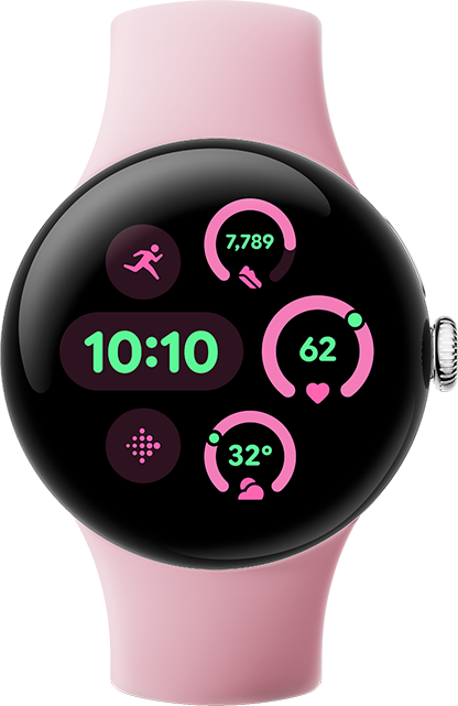 Google Pixel Watch 3 41mm - Rose Quartz  (Product view 1)