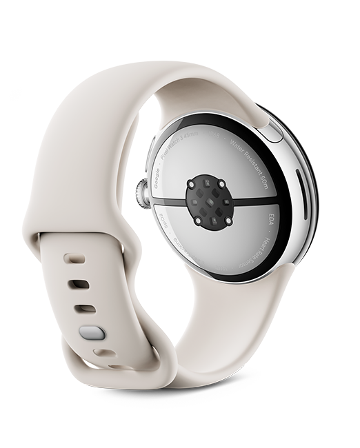 Google Pixel Watch 3 45mm - Porcelain  (Product view 4)