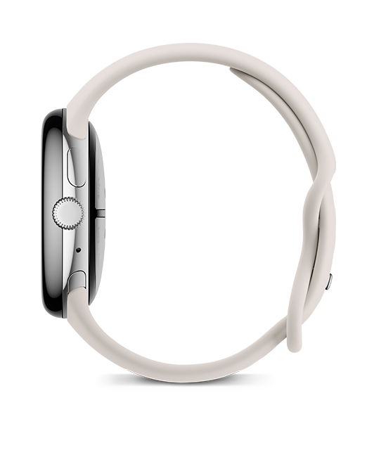 Google Pixel Watch 3 45mm - Porcelain  (Product view 5)