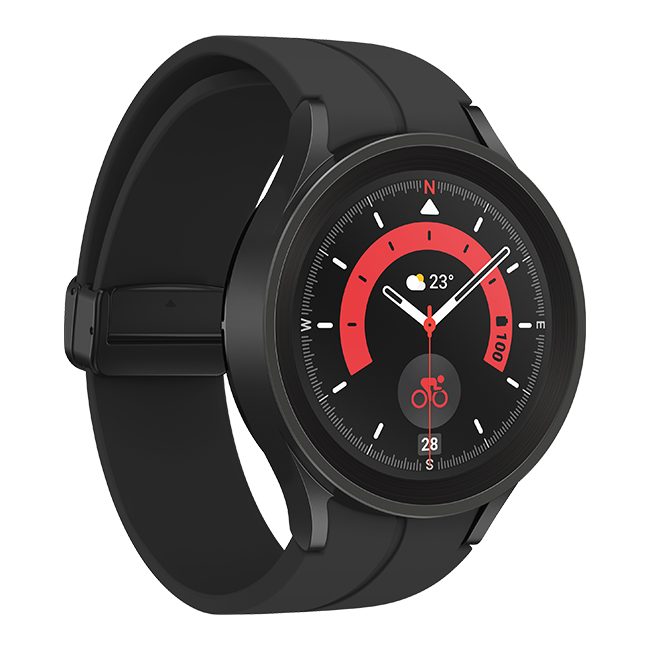Galaxy Watch5 Pro ‎Black Titanium - 腕時計(デジタル)