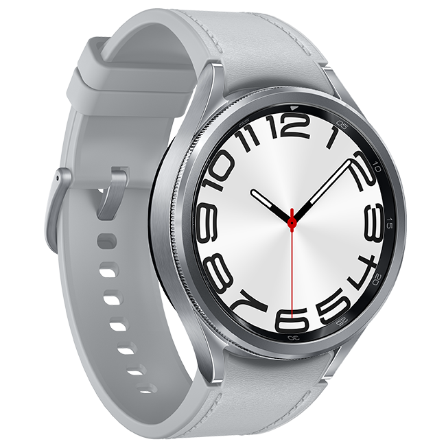 Samsung Galaxy Watch6 Classic de 47 mm, plateado (consulta de producto 2)