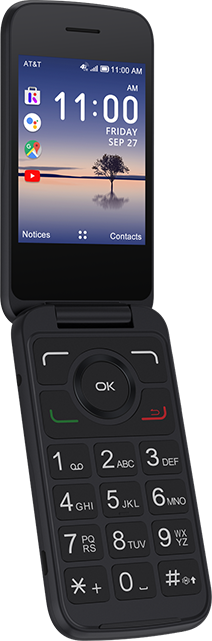 Alcatel Smart 3 5007S Senior Cellphone (Black 32GB) Lively. UNTESTED