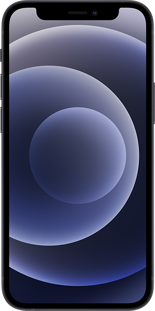 Apple iPhone 12 mini - Black  (Product view 1)
