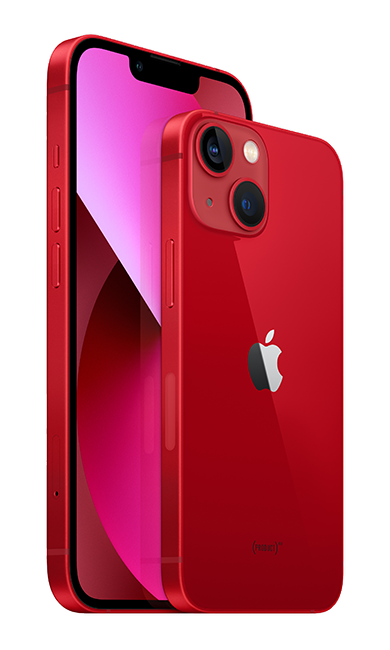 Apple iPhone 13 mini - Product(Red)  (Product view 3)
