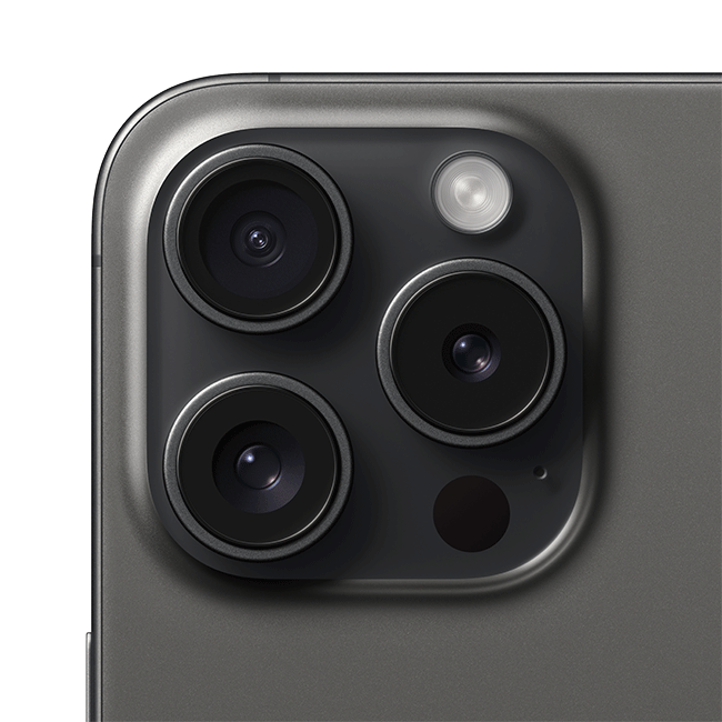 Apple iPhone 15 Pro, titanio negro (consulta de producto 5)