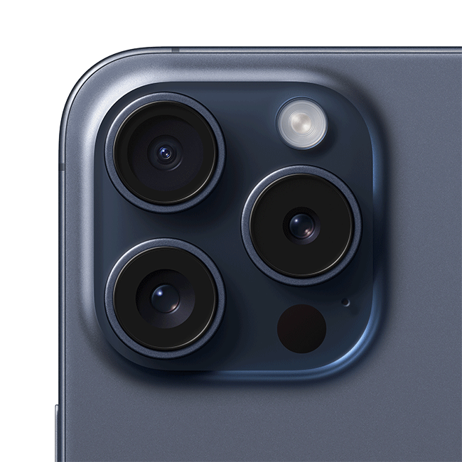 Apple iPhone 15 Pro - Blue Titanium  (Product view 5)