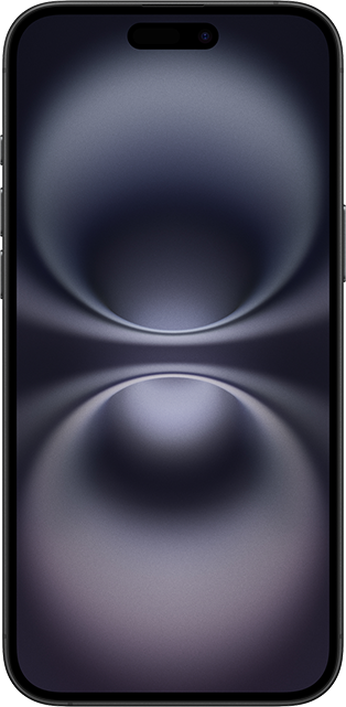 Apple iPhone 16 Plus - Black  (Product view 1)