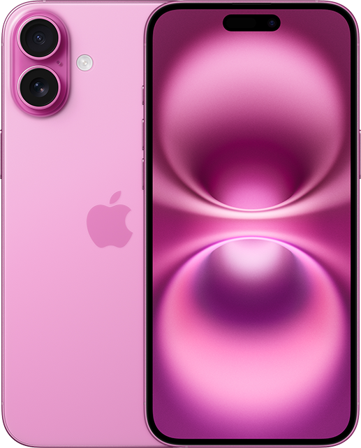 Apple iPhone 16 Plus - Pink  (Product view 1)