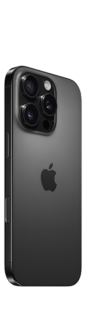 Apple iPhone 16 Pro - Black Titanium  (Product view 3)