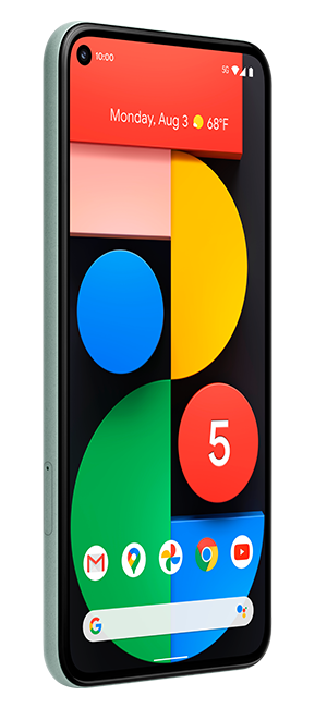 Google Pixel 5 - Sorta Sage  (Product view 3)