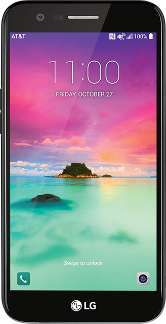 LG K20 - Black  (Product view 1)