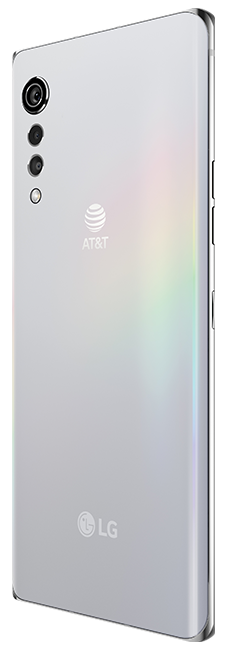 LG VELVET 5G - Aurora Silver  (Product view 3)