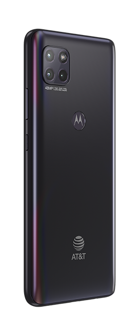 motorola one 5G ace - AT&T PREPAID - Volcanic Gray  (Product view 4)