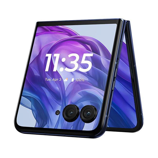 Motorola razr+ 2024, azul noche (consulta de producto 3)