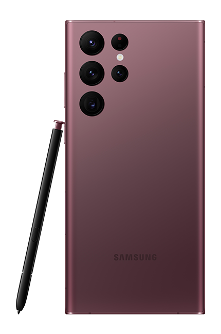 Samsung Galaxy S22 Ultra, borgoña (consulta de producto 6)