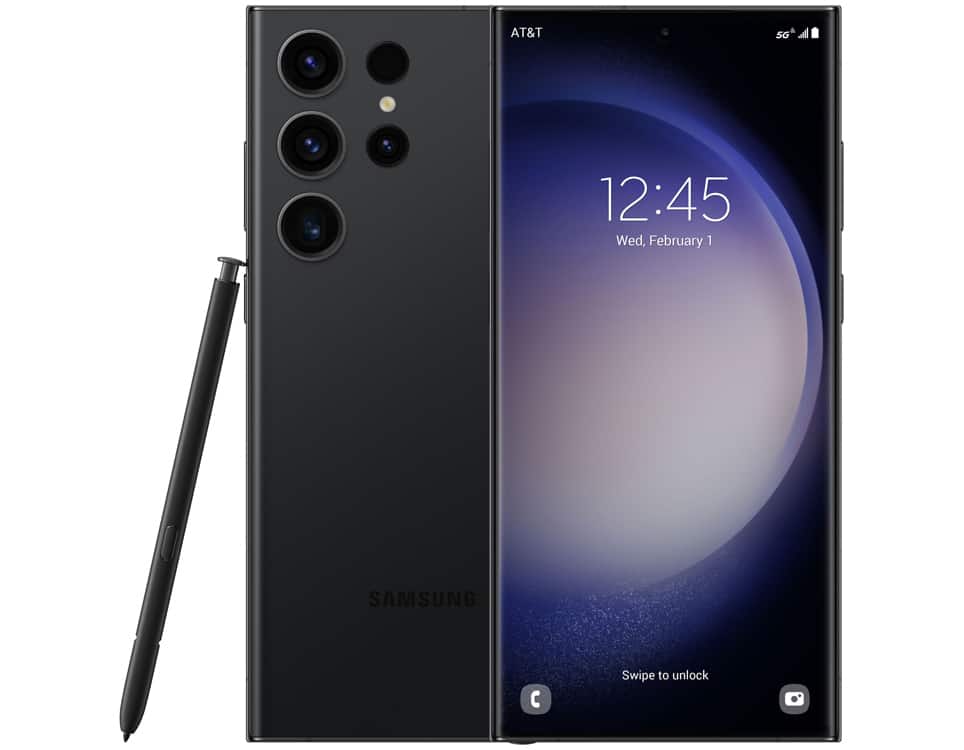 Samsung Galaxy S23 Ultra - 256 GB - Phantom Black - AT&T