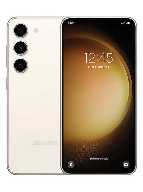 Samsung Galaxy S23 256 GB con plan de datos AT&T. De $699 mensuales y pago  inicial de $5,999.75 