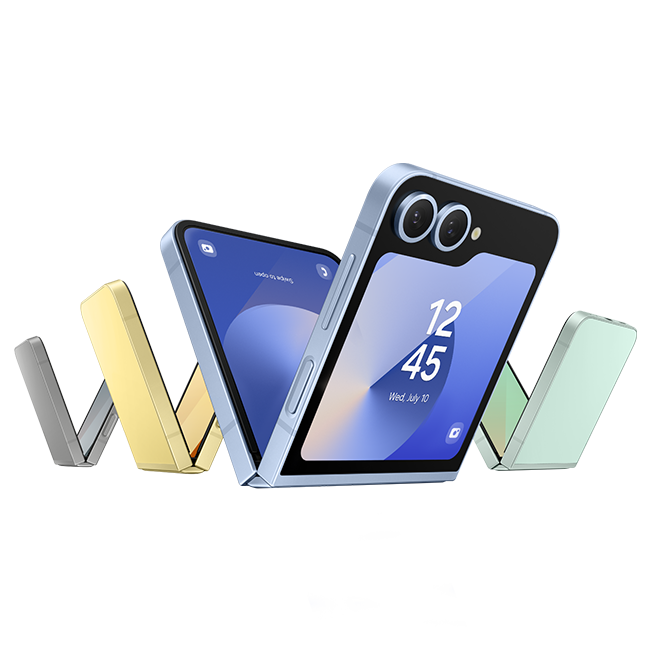 Samsung Galaxy Z Flip6 - Blue  (Product view 12)