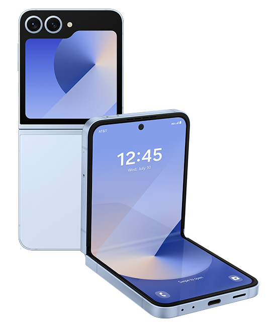 Samsung Galaxy Z Flip6 - Blue  (Product view 10)