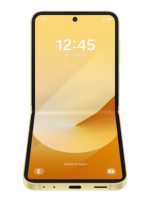 Samsung Galaxy Z Flip6 - Yellow  (Product view 2)