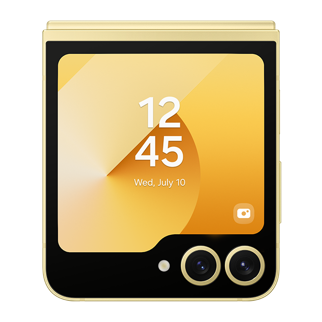 Samsung Galaxy Z Flip6 - Yellow  (Product view 7)