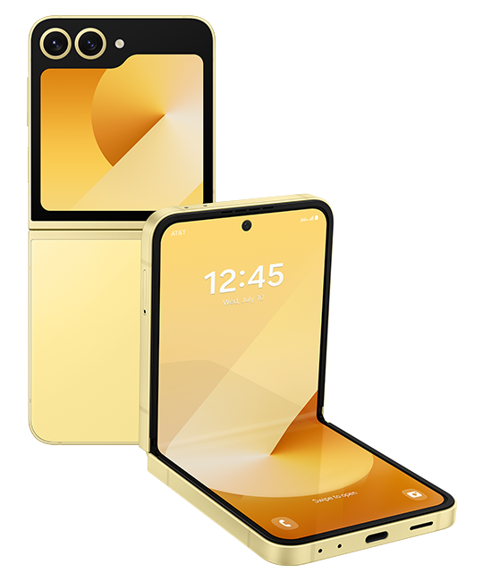 Samsung Galaxy Z Flip6 - Yellow  (Product view 10)