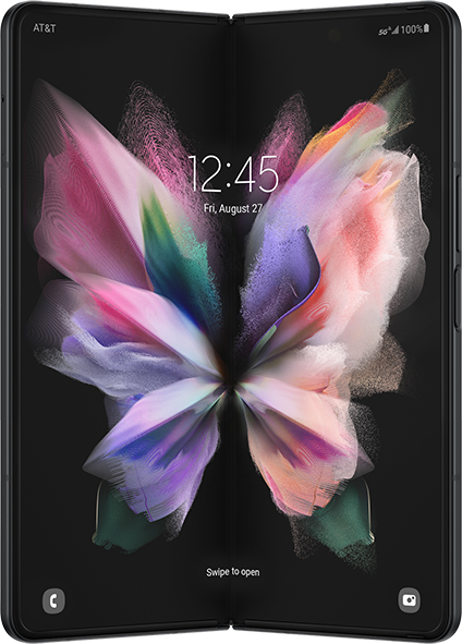 Samsung Galaxy Z Fold3 5G - Phantom Black  (Product view 1)