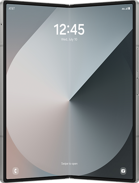 Samsung Galaxy Z Fold6 - Silver Shadow  (Product view 1)