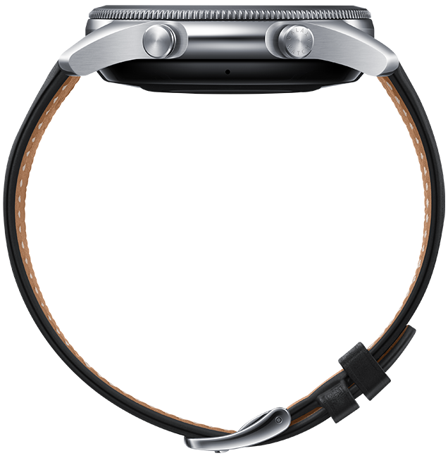 Samsung Galaxy Watch3 45mm - Mystic Silver  (Product view 5)