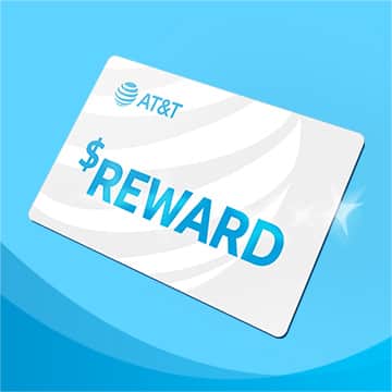 AT&T reward card