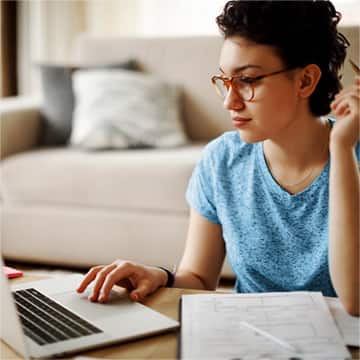 Women working on laptop