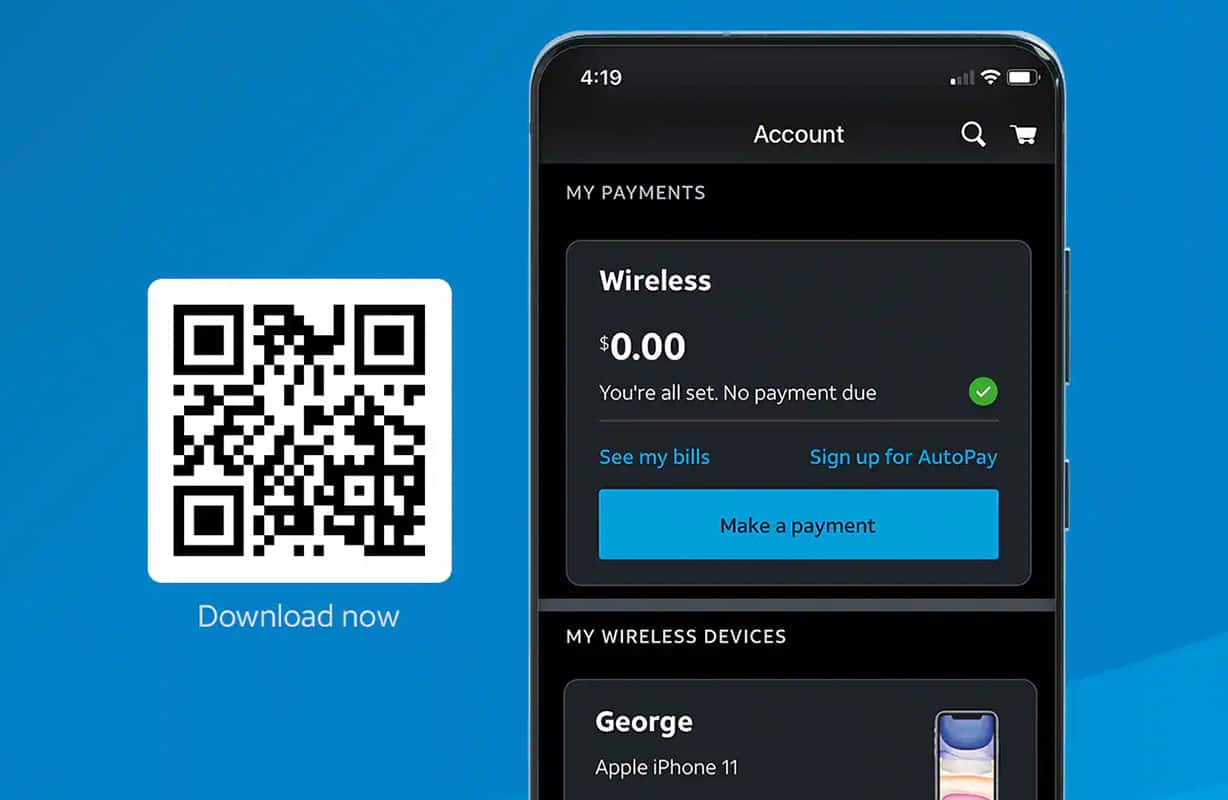 phone showing payment